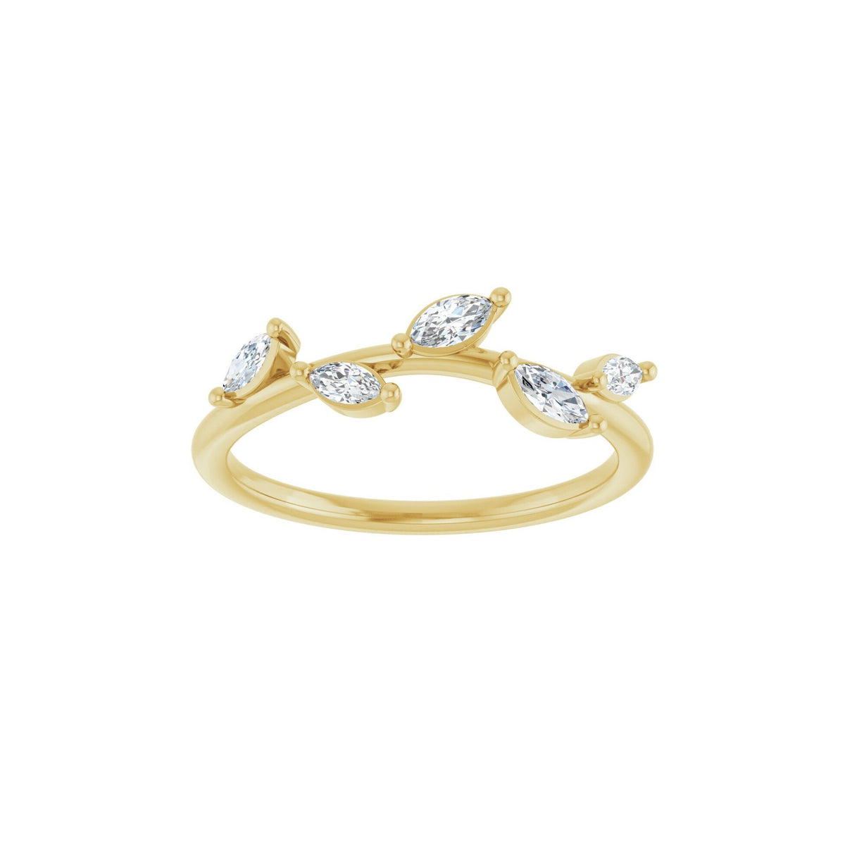 Marquise Diamond Band