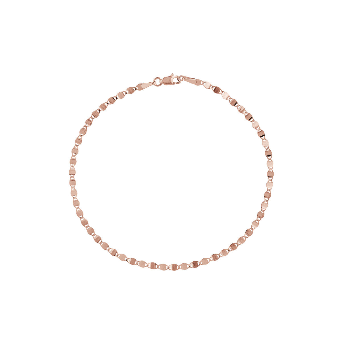 14K Rose Gold Valentino Chain Bracelet