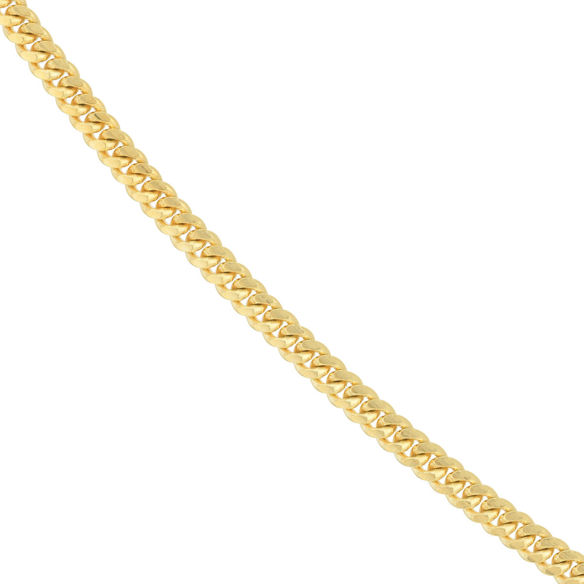 14K Yellow Gold Miami Cuban Link Necklace