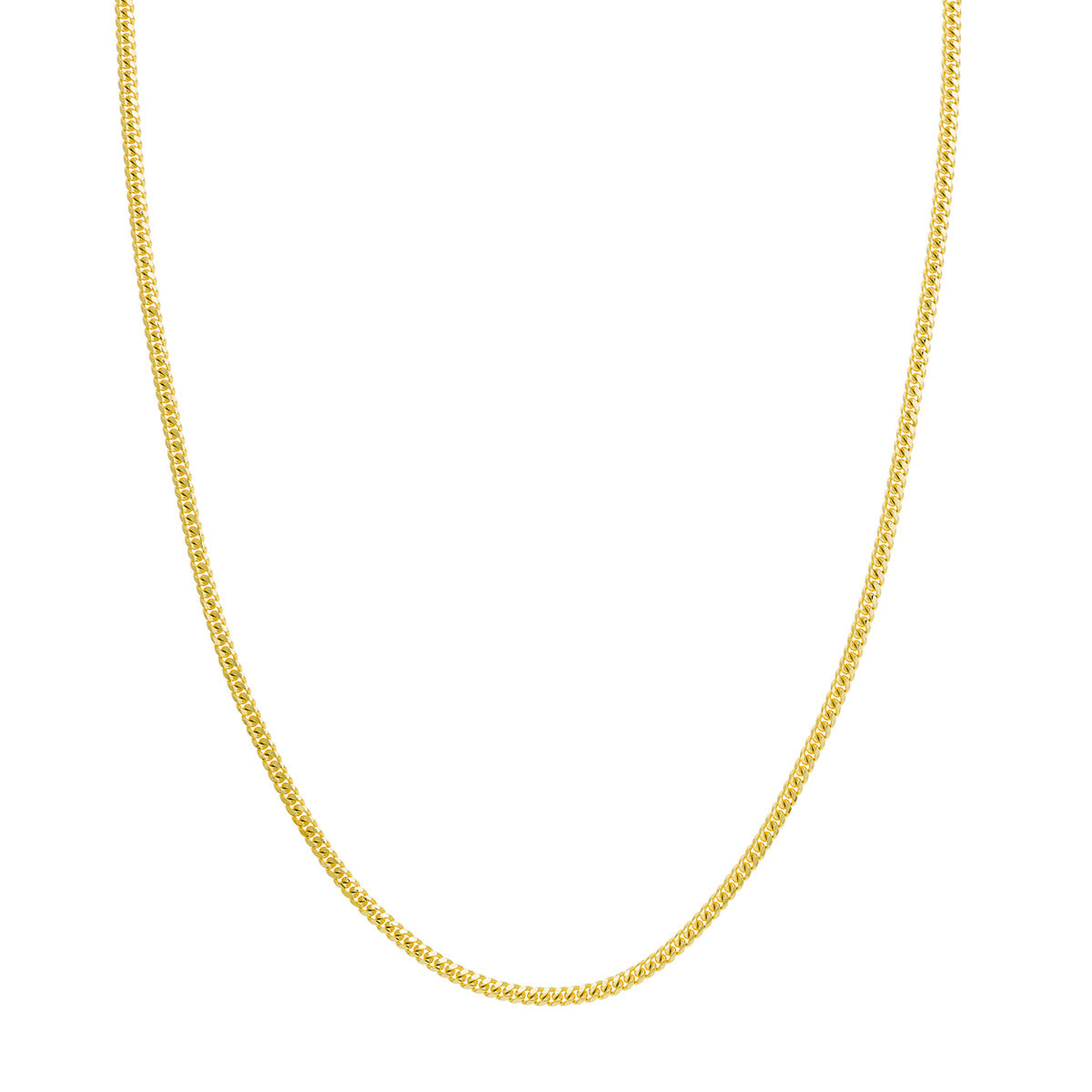 14K Yellow Gold Miami Cuban Link Necklace