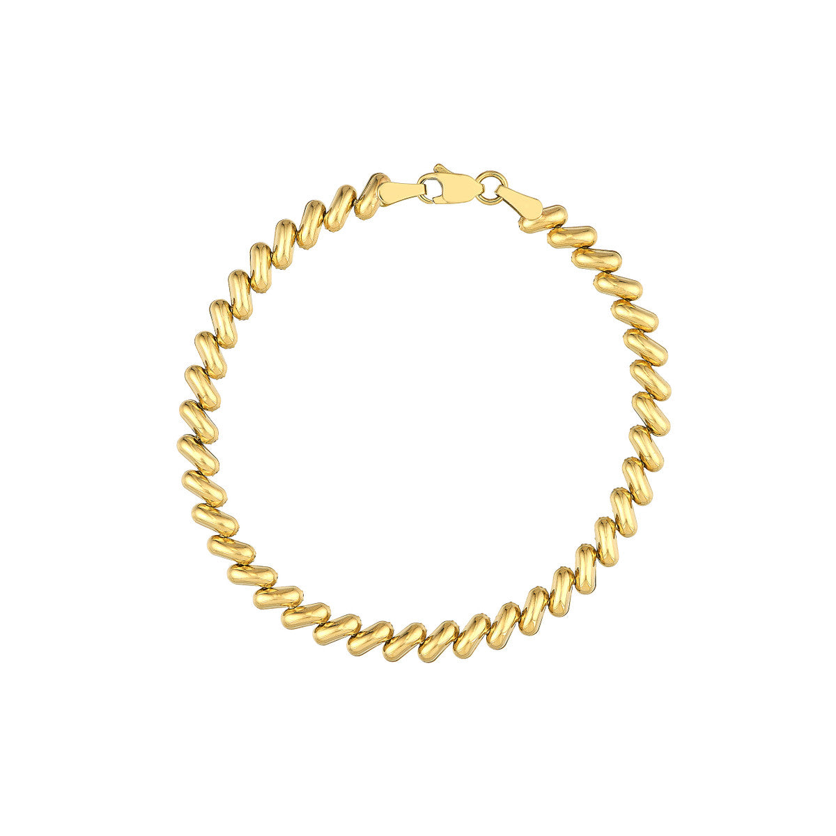 14K Yellow Gold San Marco Bracelet